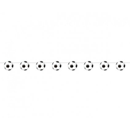 Girlanda fotbalové míče - 200 cm  /BP