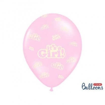 Latexový balonek s potiskem it is a Girl  /BP