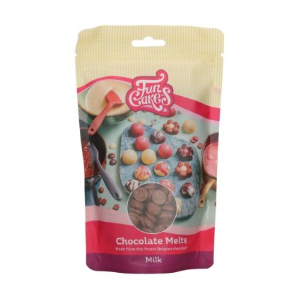 Mléčná čokoláda pecky 350g 24% - FunCakes  | Skvělé pro Váš domácí dort