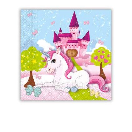 Ubrousky Unicorn 33x33cm - Procos