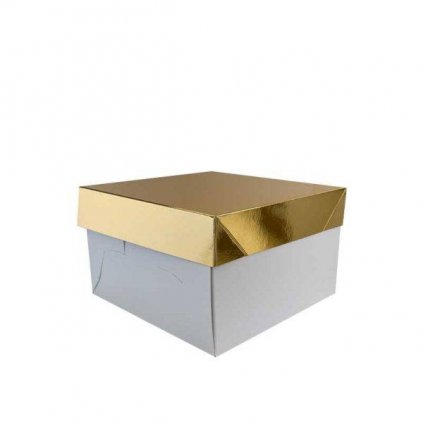 Papírová krabice na panettone 24x24x15cm 1ks - Decora  | Cukrářské potřeby