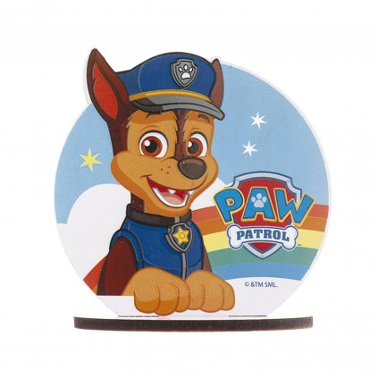 Dekorace na dort 12,5cm Paw Patrol Chase - Dekora  | Cukrářské potřeby