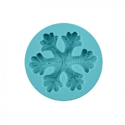 Silikonová formička sněhová vločka 7cm - Cakesicq  | Cukrářské potřeby