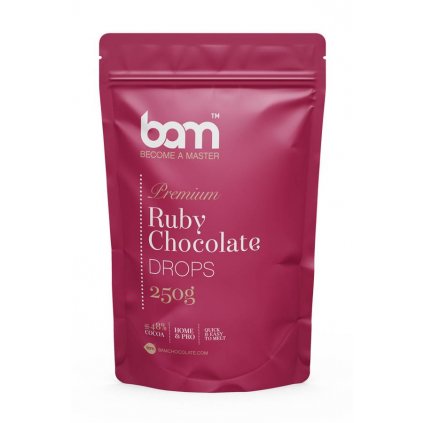 Čokoláda ruby 250g - BAM  | Skvělé pro Váš domácí dort