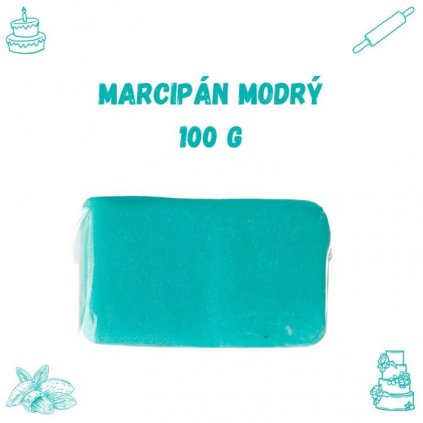 Marcipán modrý (100 g) /D_6042-07