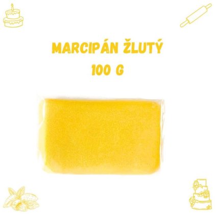 Marcipán žlutý (100 g) /D_6042-02