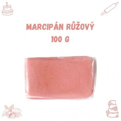 Marcipán růžový (100 g) /D_6042-04