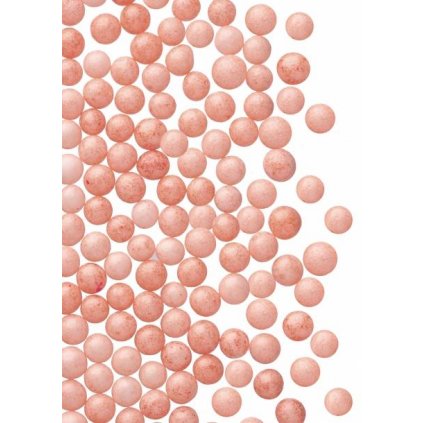 Cukrové perly broskvové 4 mm (50 g) /D_096859-50