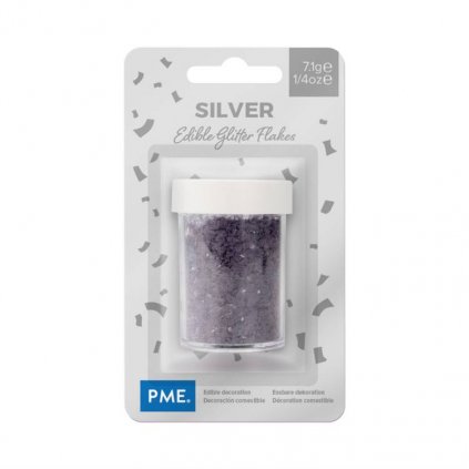PME Jedlé šupiny tmavě stříbrné (7,1 g) /D_GF151