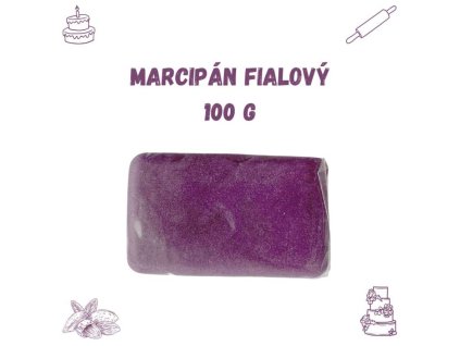 Marcipán fialový (100 g) /D_6042-06