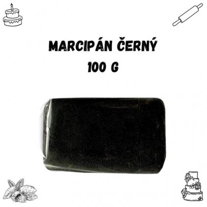 Marcipán černý (100 g) /D_6042-10