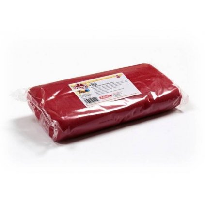 Potahovací hmota 1 Kg - červená - Kelmy  | Skvělé pro Váš domácí dort