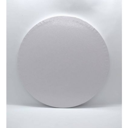4Cake Tác PEVNÝ bílý kruh 33 cm (1 ks) /D_7072