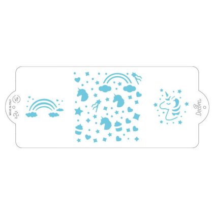 Decora stencil Jednorožec ♡