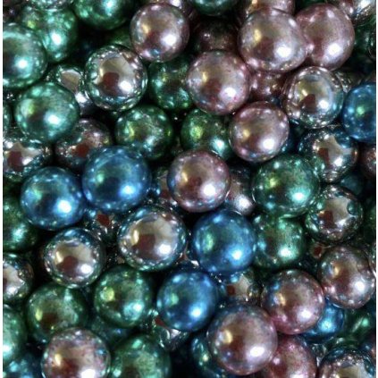 Cukrové zdobení metalický perly 80g - Scrumptious  | Skvělé pro Váš domácí dort