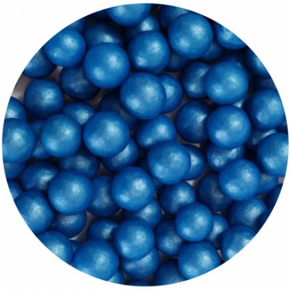 Cukrové perličky modré 60g - Dekor Pol  | Skvělé pro Váš domácí dort
