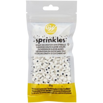 Cukrové očička WILTON 57g, drobné 7mm