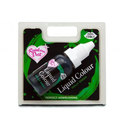 Rainbow Dust Liquid Colour Airbrush holly green 16ml