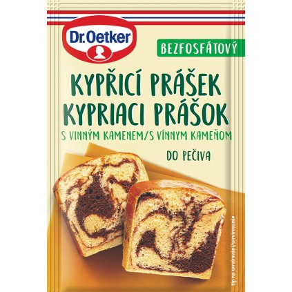 Kypřící prášek s vinným kamenem 15g