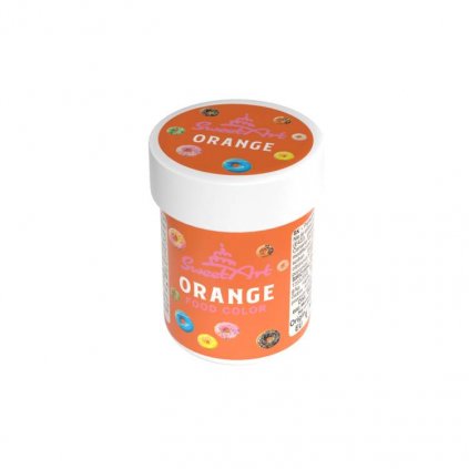 SweetArt gelová barva Orange (30 g) /D_BGL-043