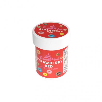 SweetArt gelová barva Strawberry Red (30 g) /D_BGL-011