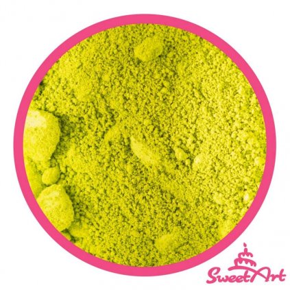 SweetArt jedlá prachová barva Citrus Green limetkově zelená (2 g) /D_BED-031