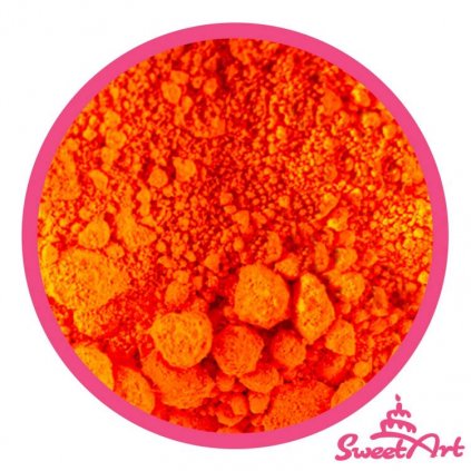 SweetArt jedlá prachová barva Orange oranžová (3 g) /D_BED-043