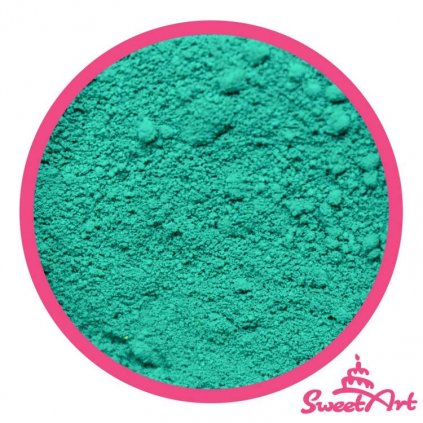 SweetArt jedlá prachová barva Turquoise tyrkysová (3 g) /D_BED-027