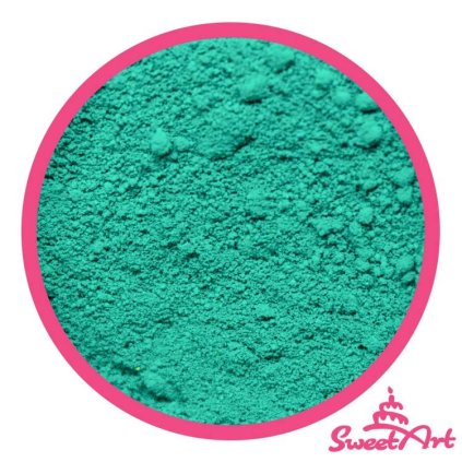 SweetArt jedlá prachová barva Turquoise tyrkysová (3 g) ♡