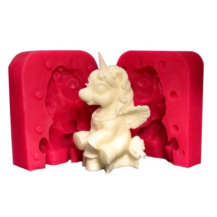 Cesil Silikonová forma 3D Jednorožec ♡