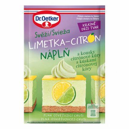 Dr. Oetker Limetka-citron náplň (50 g) /D_DO0092