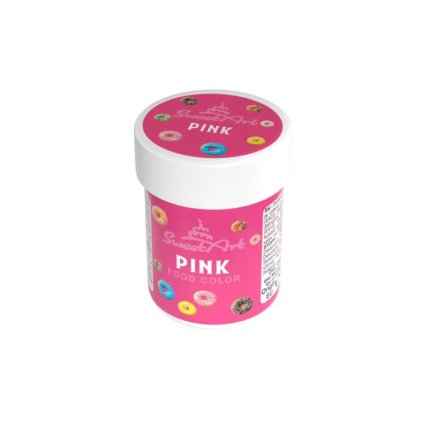 SweetArt gelová barva Pink (30 g) ♡