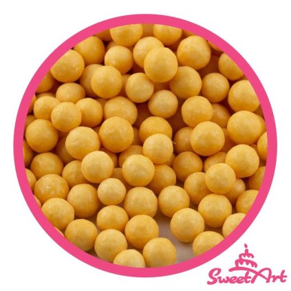 SweetArt cukrové perly černé 7 mm (1 kg) ♡