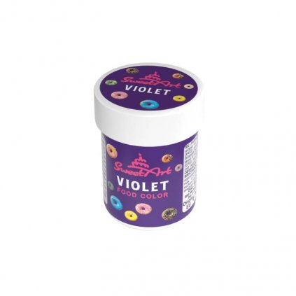 SweetArt gelová barva Violet (30 g) /D_BGL-056