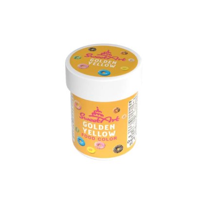 SweetArt gelová barva Golden Yellow (30 g) ♡