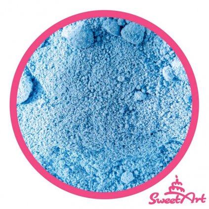 SweetArt jedlá prachová barva Sky Blue nebesky modrá (2,5 g) /D_BED-026