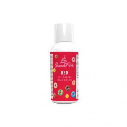 SweetArt olejová barva Red (70 g) /D_BOC-012