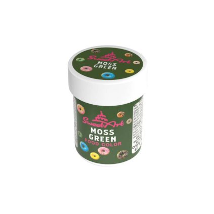 SweetArt gelová barva Moss Green (30 g) /D_BGL-034