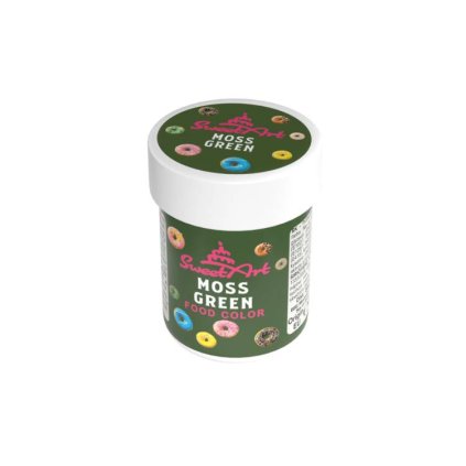 SweetArt gelová barva Moss Green (30 g) ♡