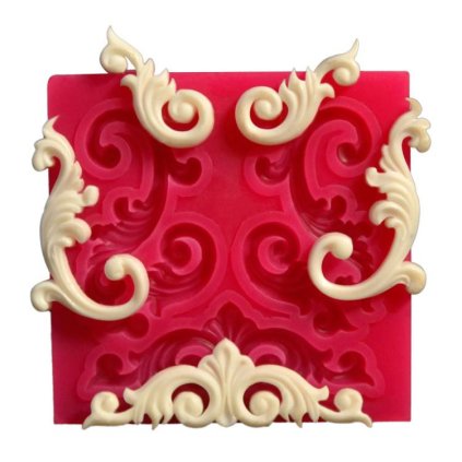 Cesil Silikonová forma Ornamenty 5 ♡