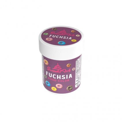 SweetArt gelová barva Fuchsia (30 g) /D_BGL-051