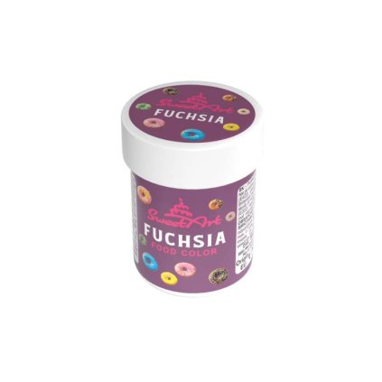 SweetArt gelová barva Fuchsia (30 g) ♡