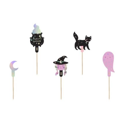 PartyDeco zapichovací dekorace na muffiny Halloween ♡