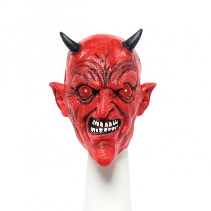 Latexová maska - Satan  /BP