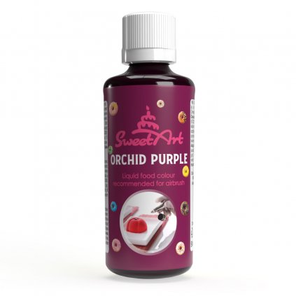 SweetArt airbrush barva tekutá Orchid Purple (90 ml) /D_BAE-054