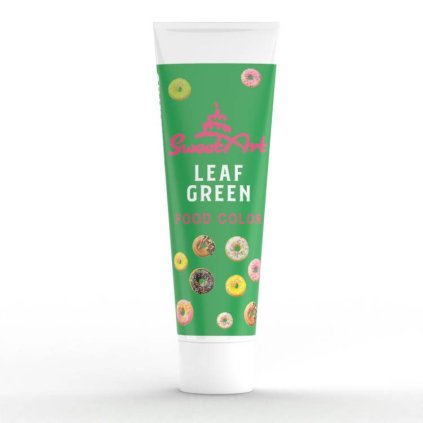 SweetArt gelová barva tuba Leaf Green (30 g) ♡