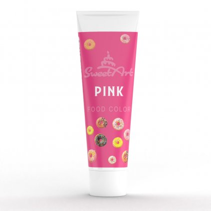 SweetArt gelová barva tuba Pink (30 g) /D_BCP-052
