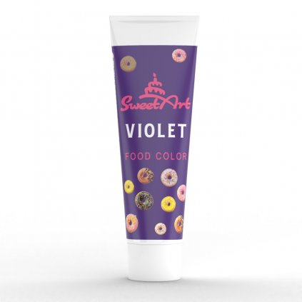 SweetArt gelová barva tuba Violet (30 g) /D_BCP-056