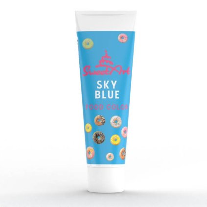 SweetArt gelová barva tuba Sky Blue (30 g) ♡