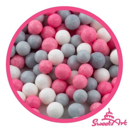 SweetArt cukrové perly Kitty mix 7 mm (80 g) ♡